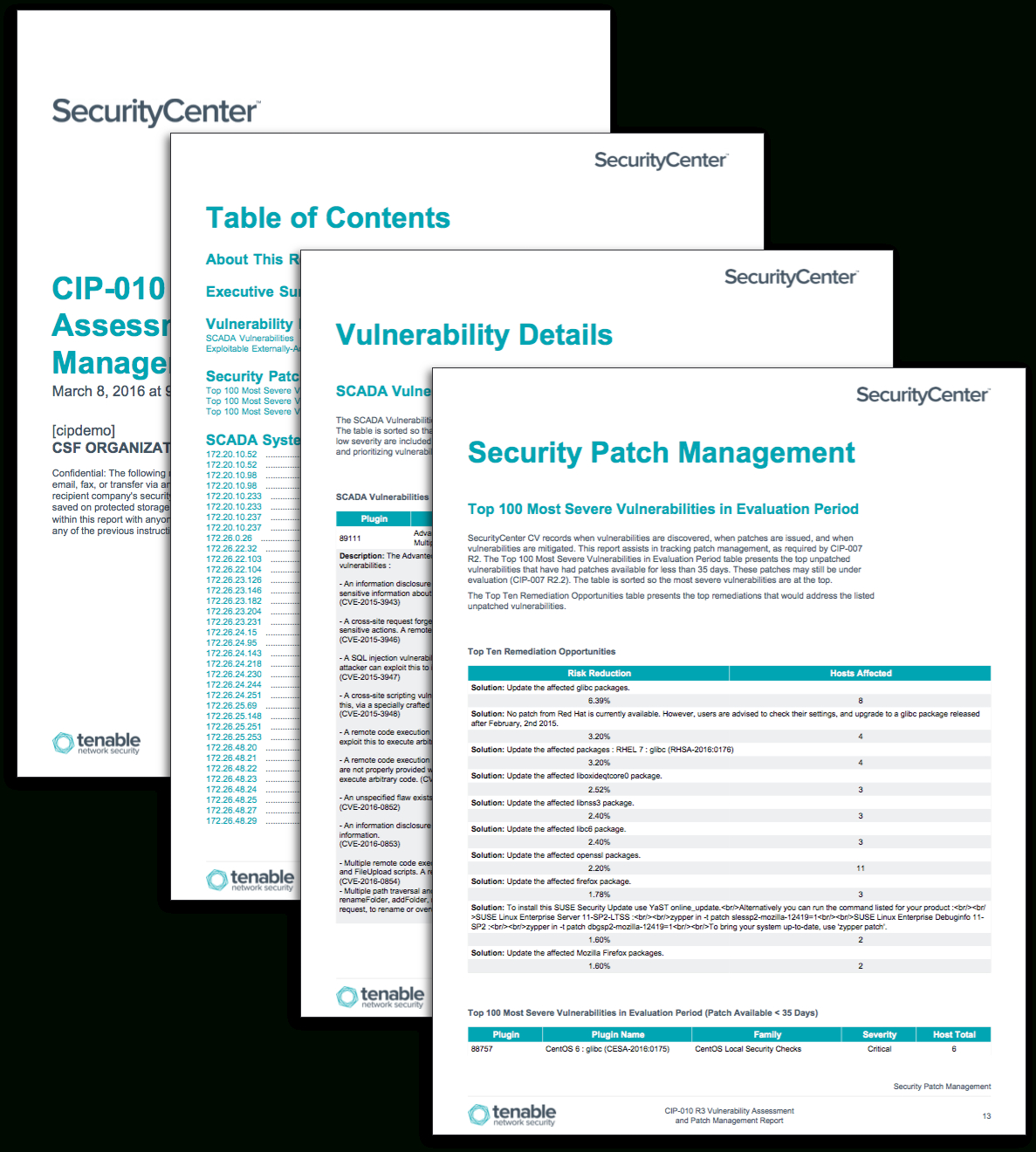 Cip 010 R3 Vulnerability Assessment And Patch Management Pertaining To Reliability Report Template
