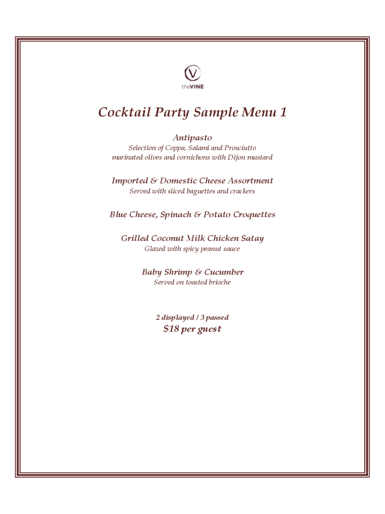 Cocktail Menu Template – 2 Free Templates In Pdf, Word Intended For Cocktail Menu Template Word Free