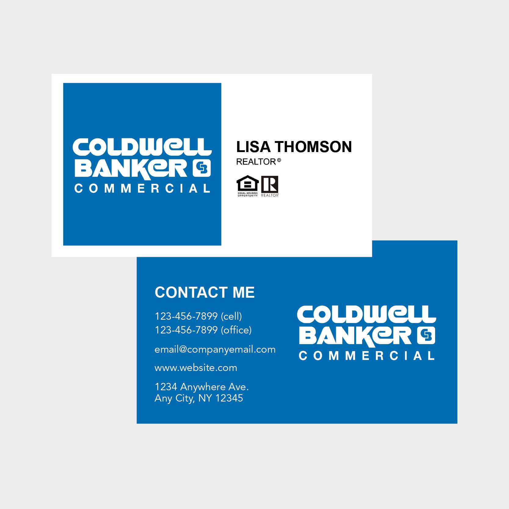 Coldwell Banker Business Cards Pertaining To Coldwell Banker Business Card Template