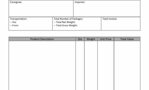 Commercial Invoice Word Templates Free Word Templates Ms for Commercial Invoice Template Word Doc