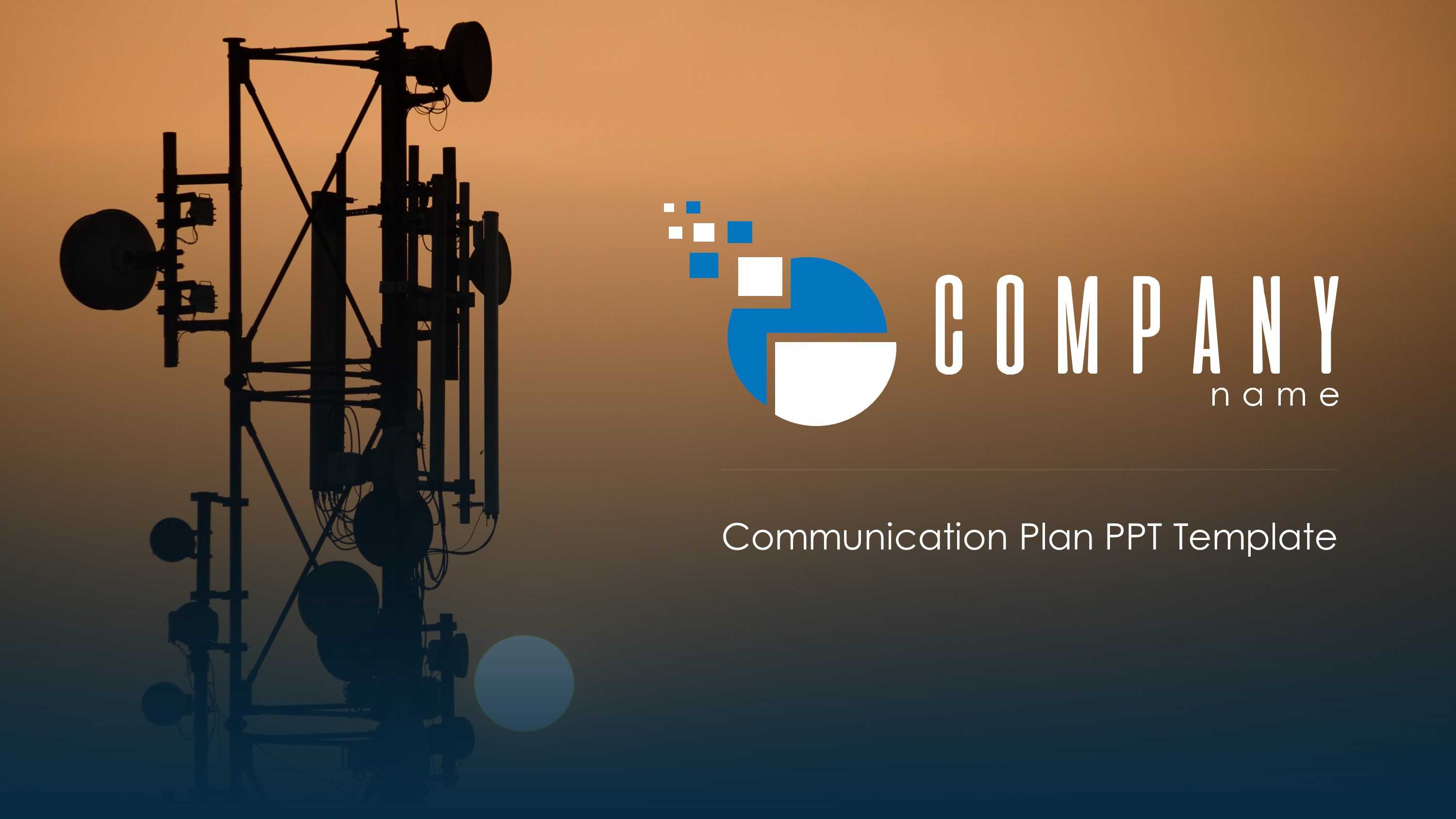 Communications Plan Premium Powerpoint Template – Slidestore In Powerpoint Templates For Communication Presentation