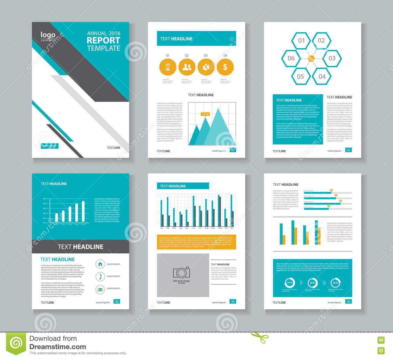 Company Profile ,annual Report , Brochure , Flyer, Layout Pertaining To Annual Report Word Template