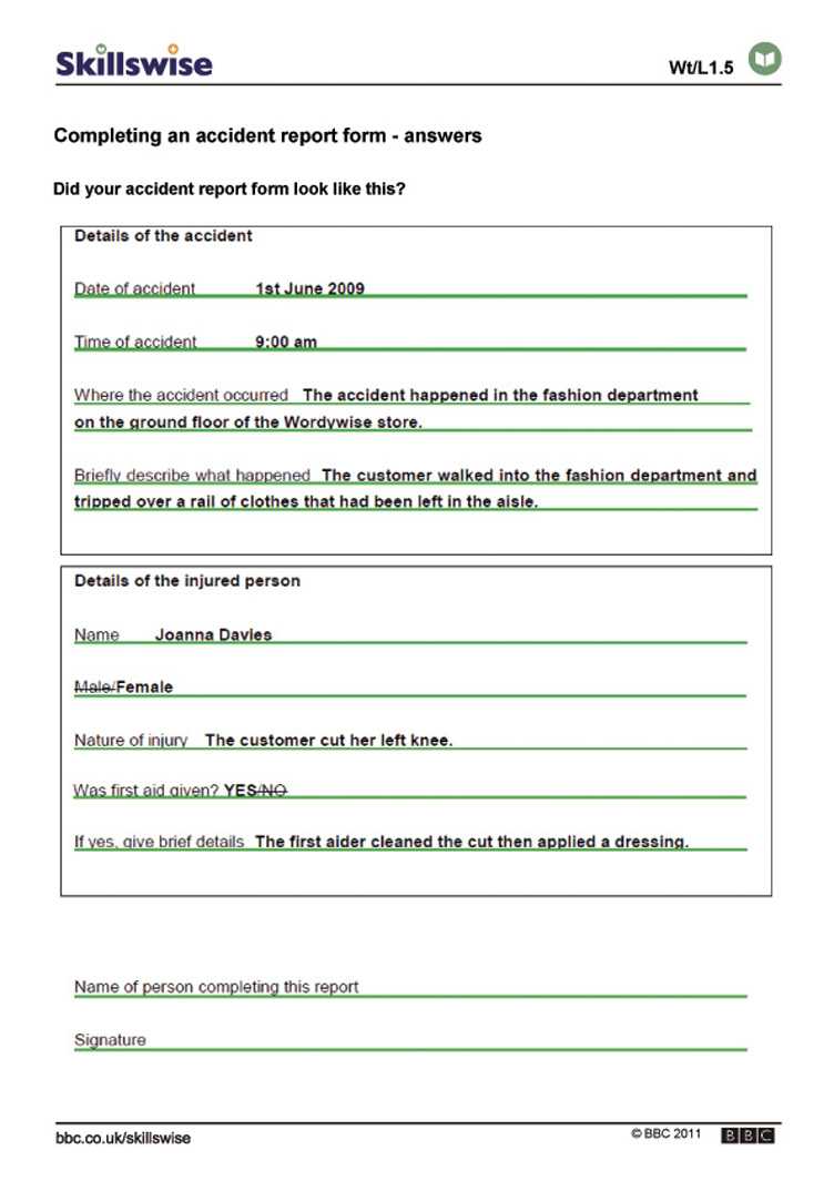 Completing An Accident Report Form Nys Dmv Mv Motor Vehicle Regarding Accident Report Form Template Uk