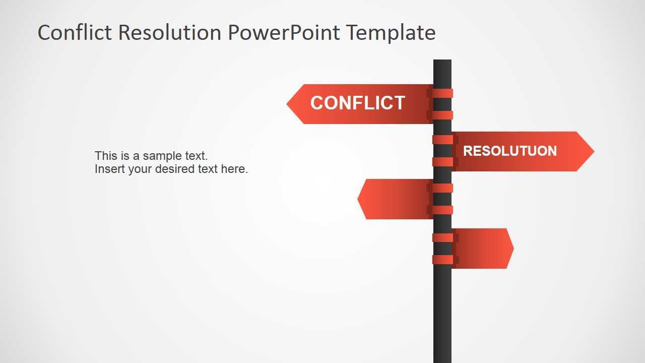 Conflict Resolution Powerpoint Template For Powerpoint Template Resolution