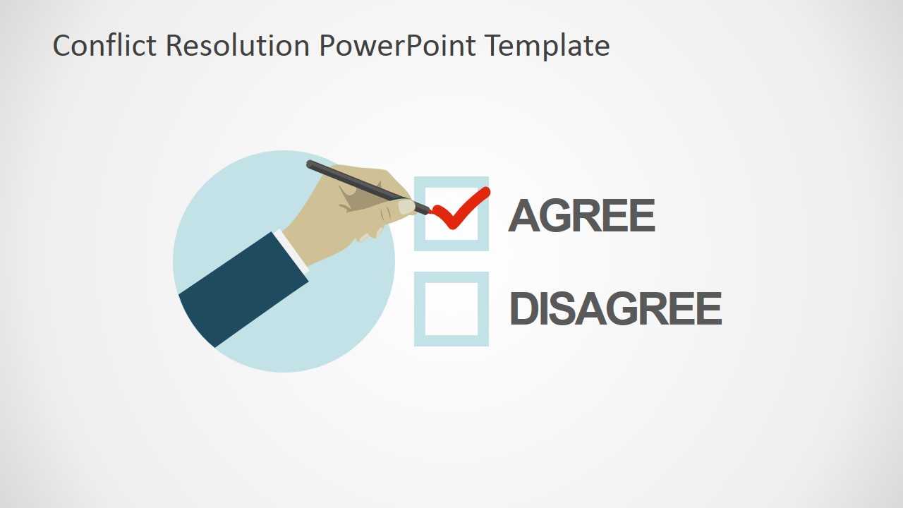 Conflict Resolution Powerpoint Template Inside Powerpoint Template Resolution