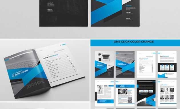 Cool Indesign Annual Corporate Report Template | Report in Free Annual Report Template Indesign