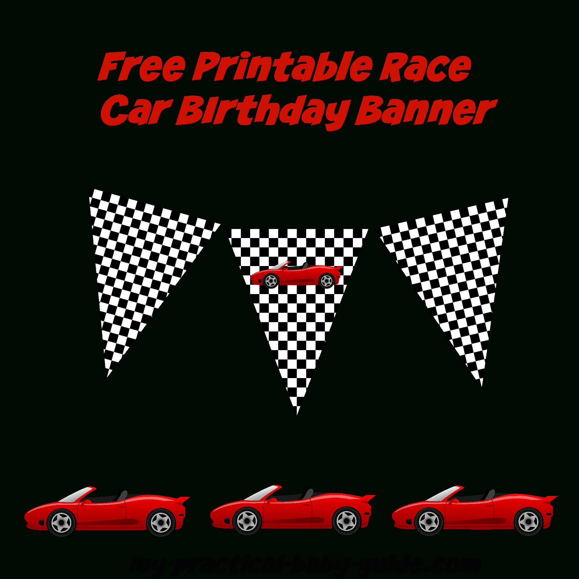 Coolest Car Birthday Ideas – My Practical Birthday Guide Inside Cars Birthday Banner Template
