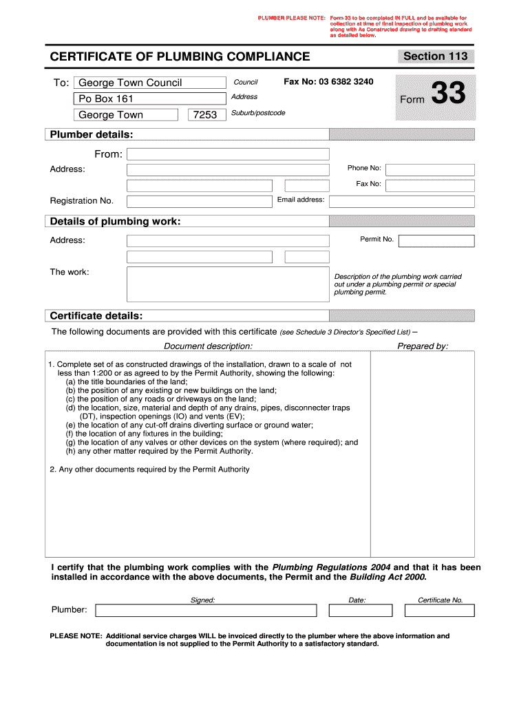 Copy Sample Of Electrical Certificate Compliance Plumbing Within Certificate Of Compliance Template