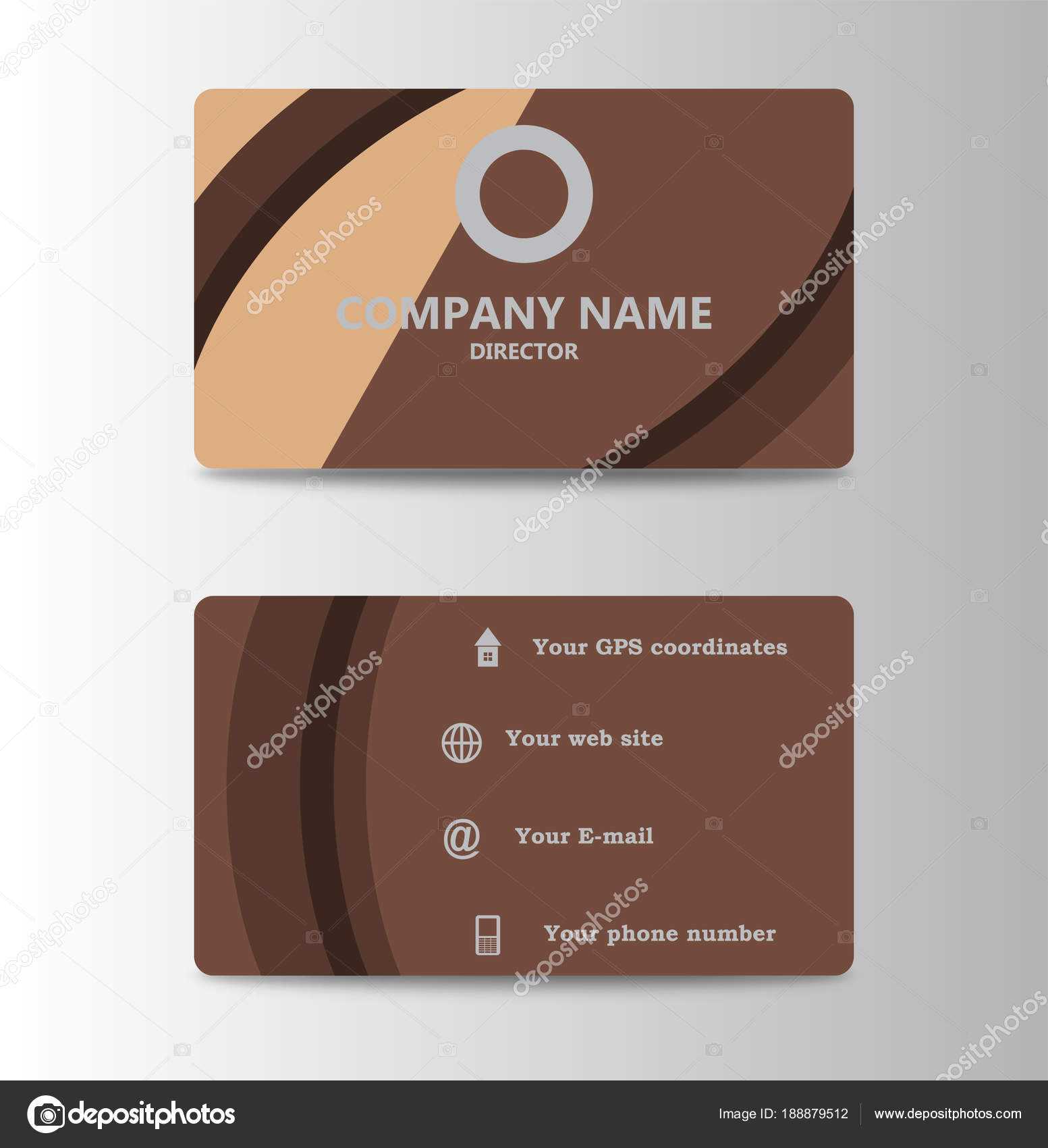Corporate Id Card Design Template. Personal Id Card For Inside Personal Identification Card Template