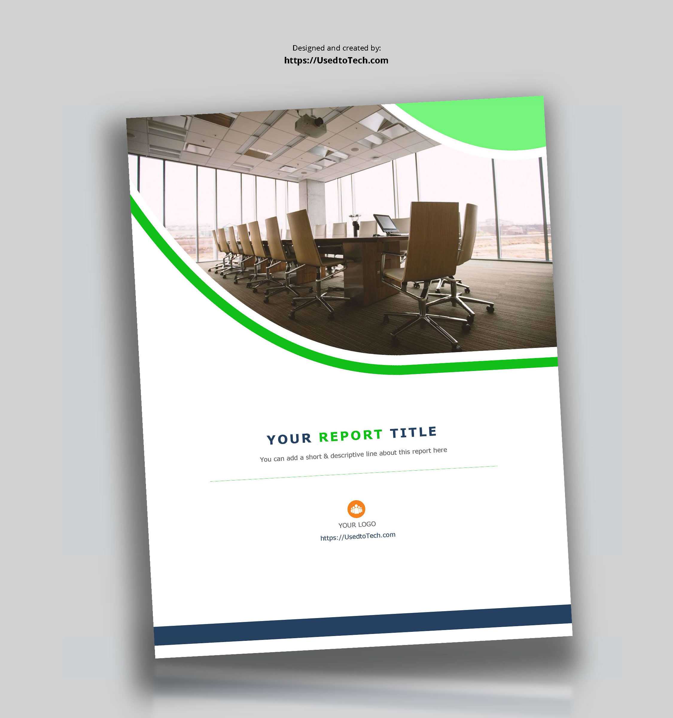 Corporate Report Design Template In Microsoft Word – Used To Throughout Microsoft Word Templates Reports