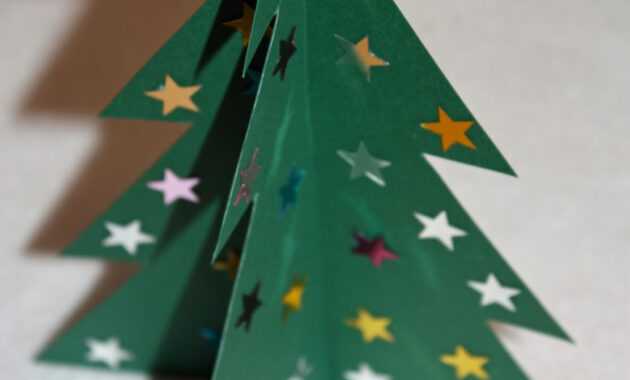 Craft And Activities For All Ages!: Make A 3D Card Christmas within 3D Christmas Tree Card Template