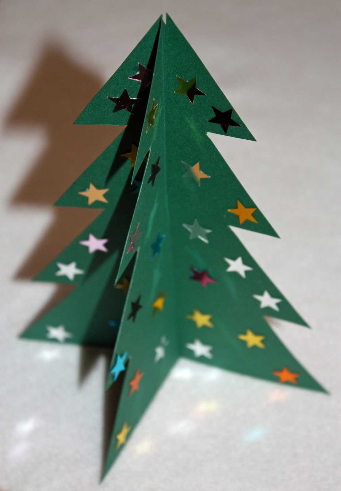 Craft And Activities For All Ages!: Make A 3D Card Christmas Within 3D Christmas Tree Card Template