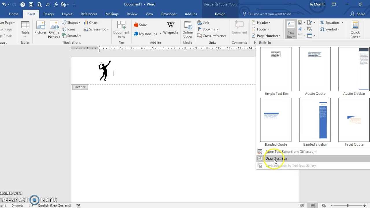 Create A Letterhead Template In Microsoft Word 2016 With How To Create A Letterhead Template In Word