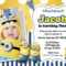 Create Own Minion Birthday Invitations Templates For Create for Minion Card Template