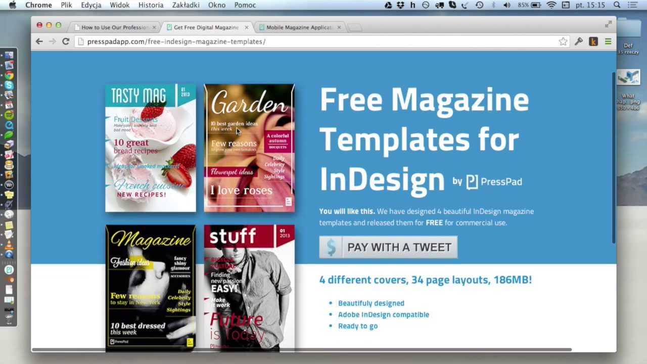 Create Stunning Magazine Covers With Google Docs (Digital Publishing  Webinars) Intended For Magazine Template For Microsoft Word