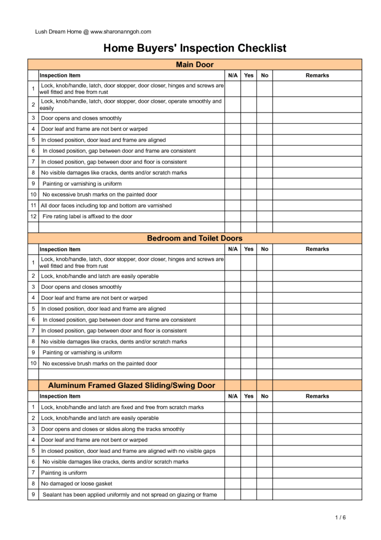 creating-a-home-inspection-checklist-using-microsoft-excel-throughout