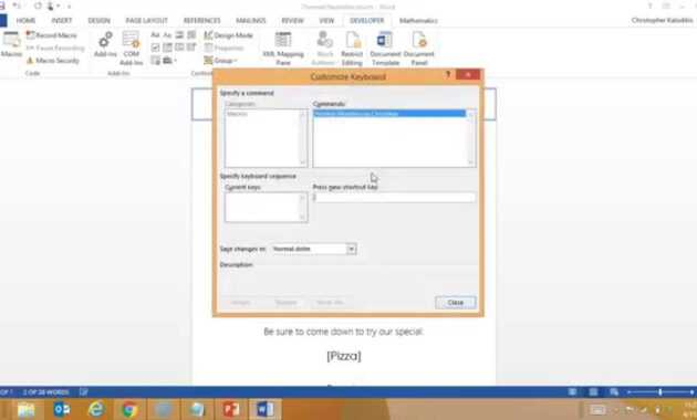 Creating A Macro Enabled Template In Word for Word Macro Enabled Template