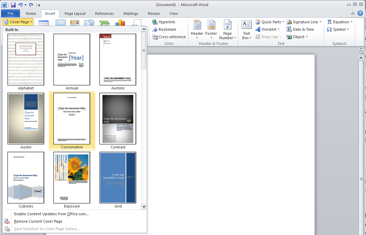 Creating A Title Page – Scroll Office Inside Creating Word Templates 2013