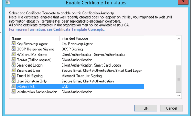 Creating A Vsphere 6 Certificate Template In Active within Workstation Authentication Certificate Template