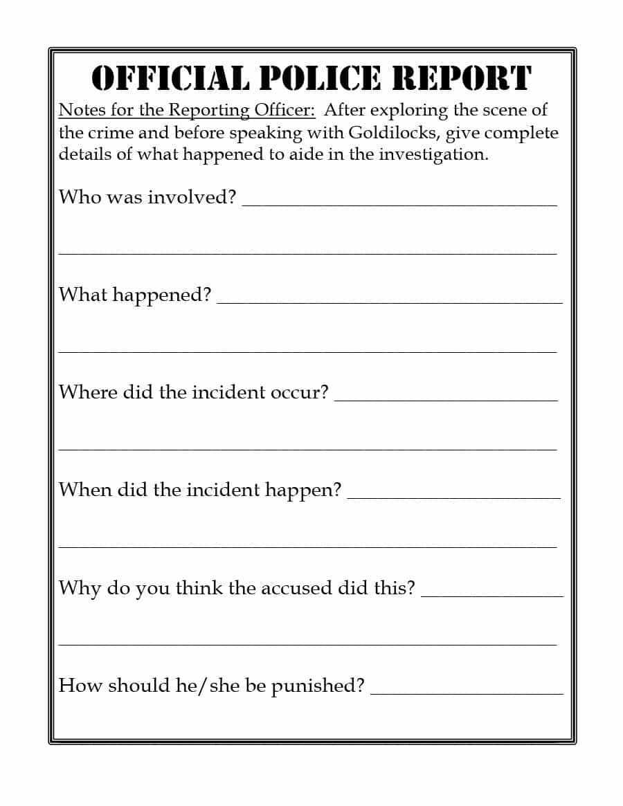 Crime Scene Report Template – Atlantaauctionco Inside Crime Scene Report Template