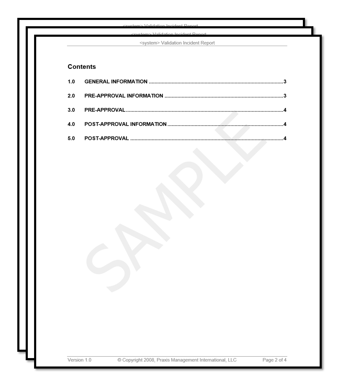 Csv Template – Validation Incident Report (V 1) For Deviation Report Template