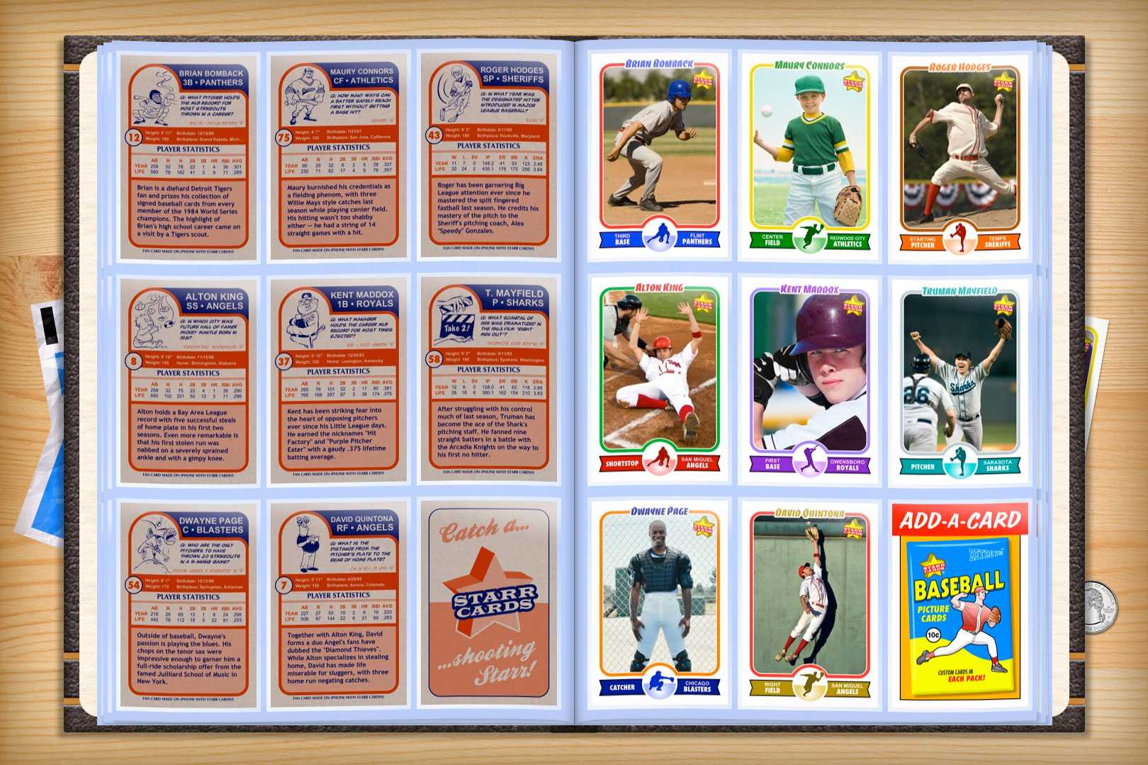 Custom Baseball Cards – Retro 75™ Series Starr Cards Throughout Custom Baseball Cards Template