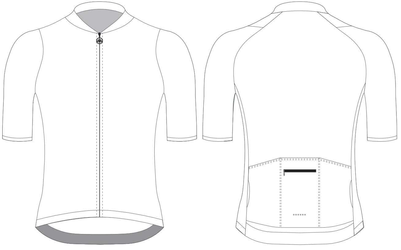 Custom Blank Cycling Jersey Design Template Cyclingbox In Blank