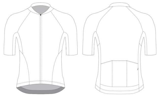Custom Blank Cycling Jersey Design Template - Cyclingbox with Blank Cycling Jersey Template