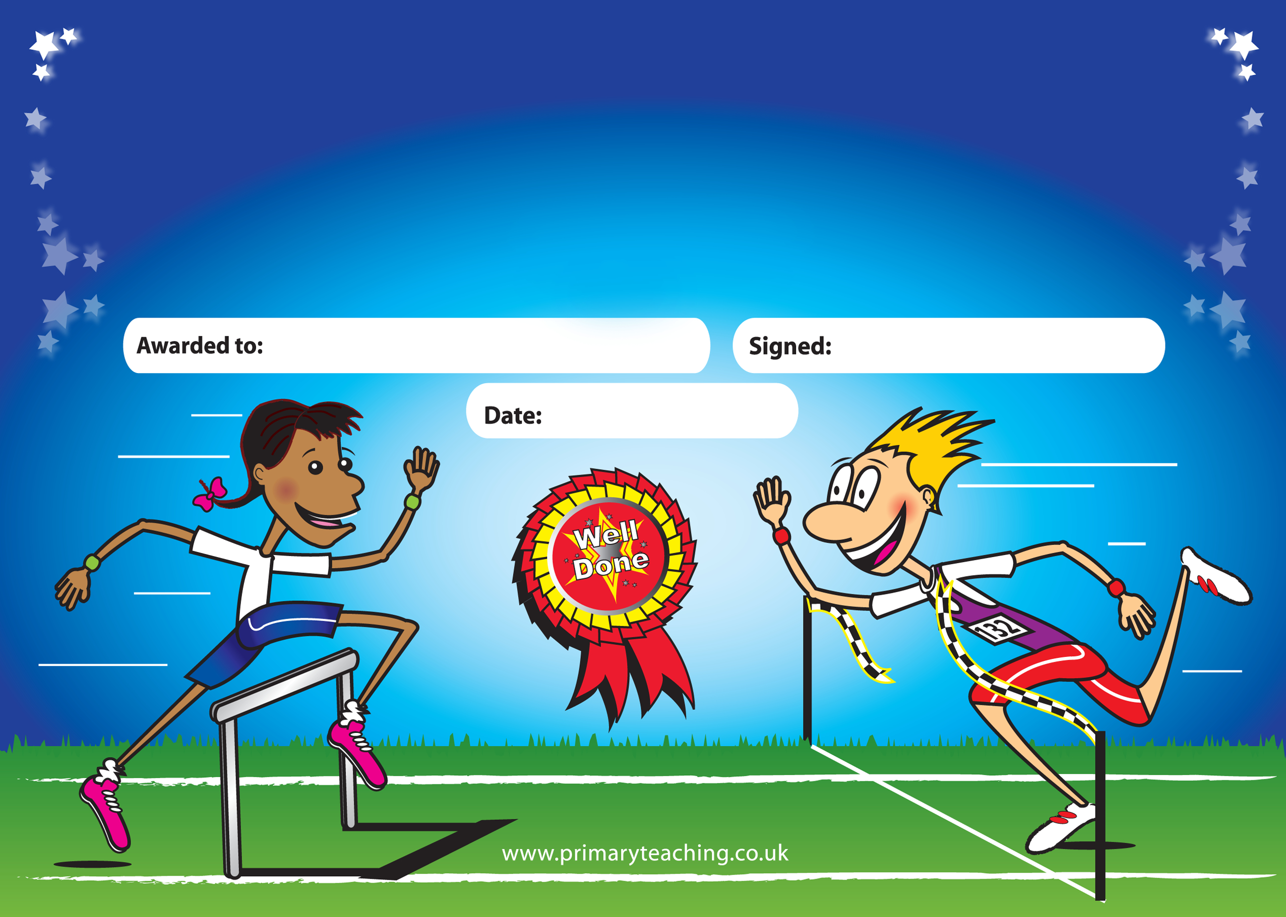 Customised Sports Day Certificate | A5 | Pupil Rewards With Regard To Sports Day Certificate Templates Free