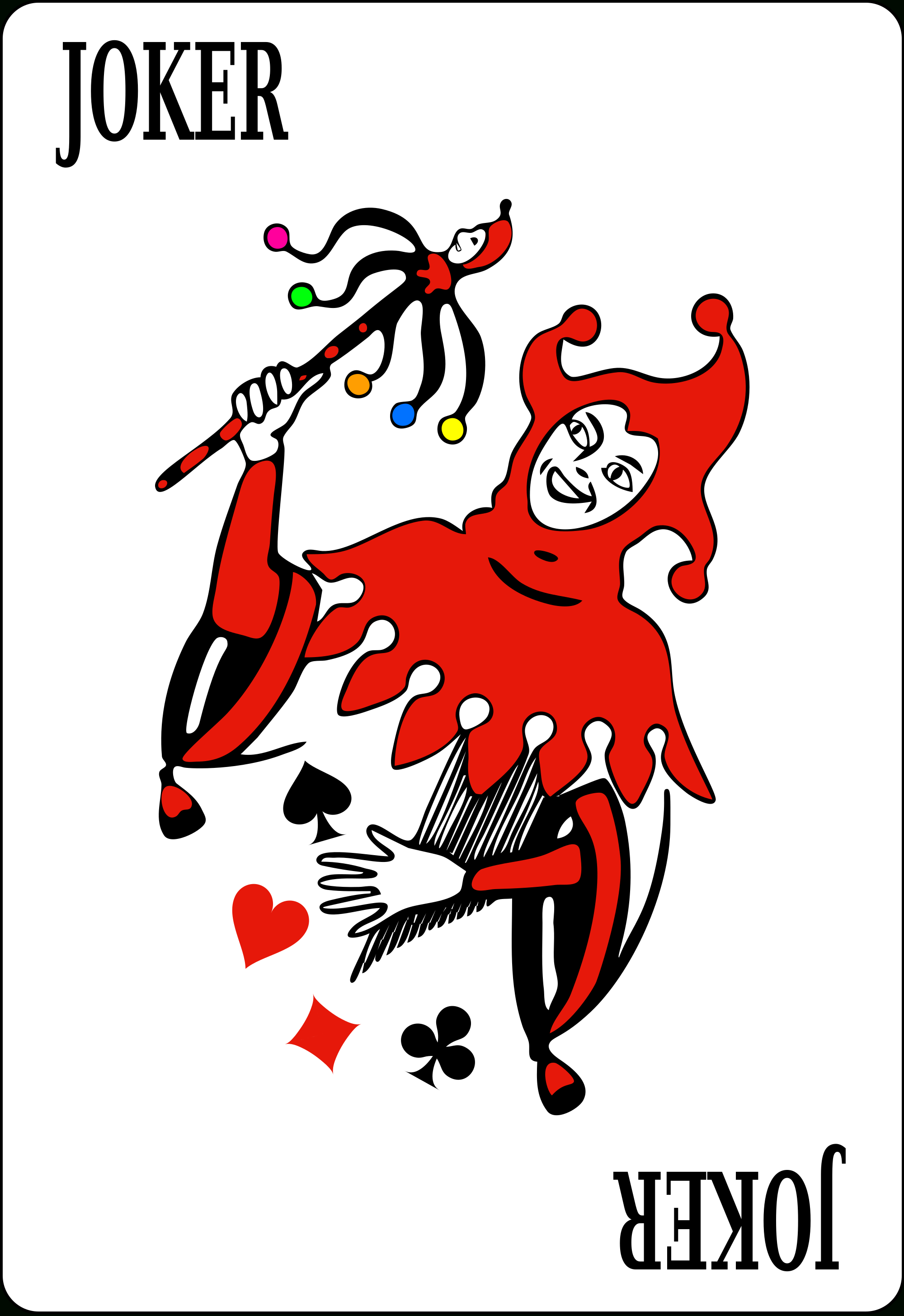 جوكر (بطاقة لعب) – ويكيبيديا Within Joker Card Template