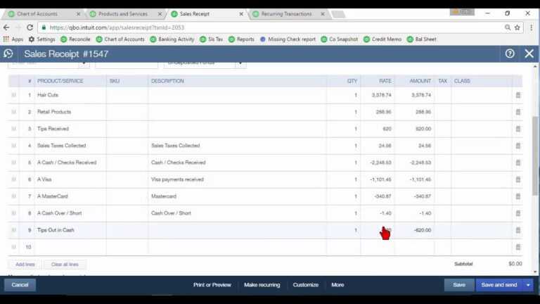 Daily Sales Summary In Quickbooks Online inside Quick Book Reports ...