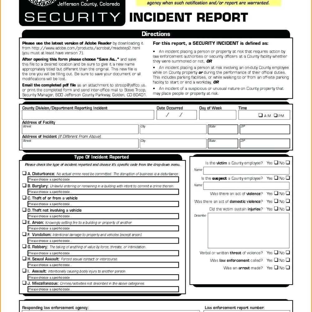 Data Breach Report Template Wepage.co Throughout Physical Security