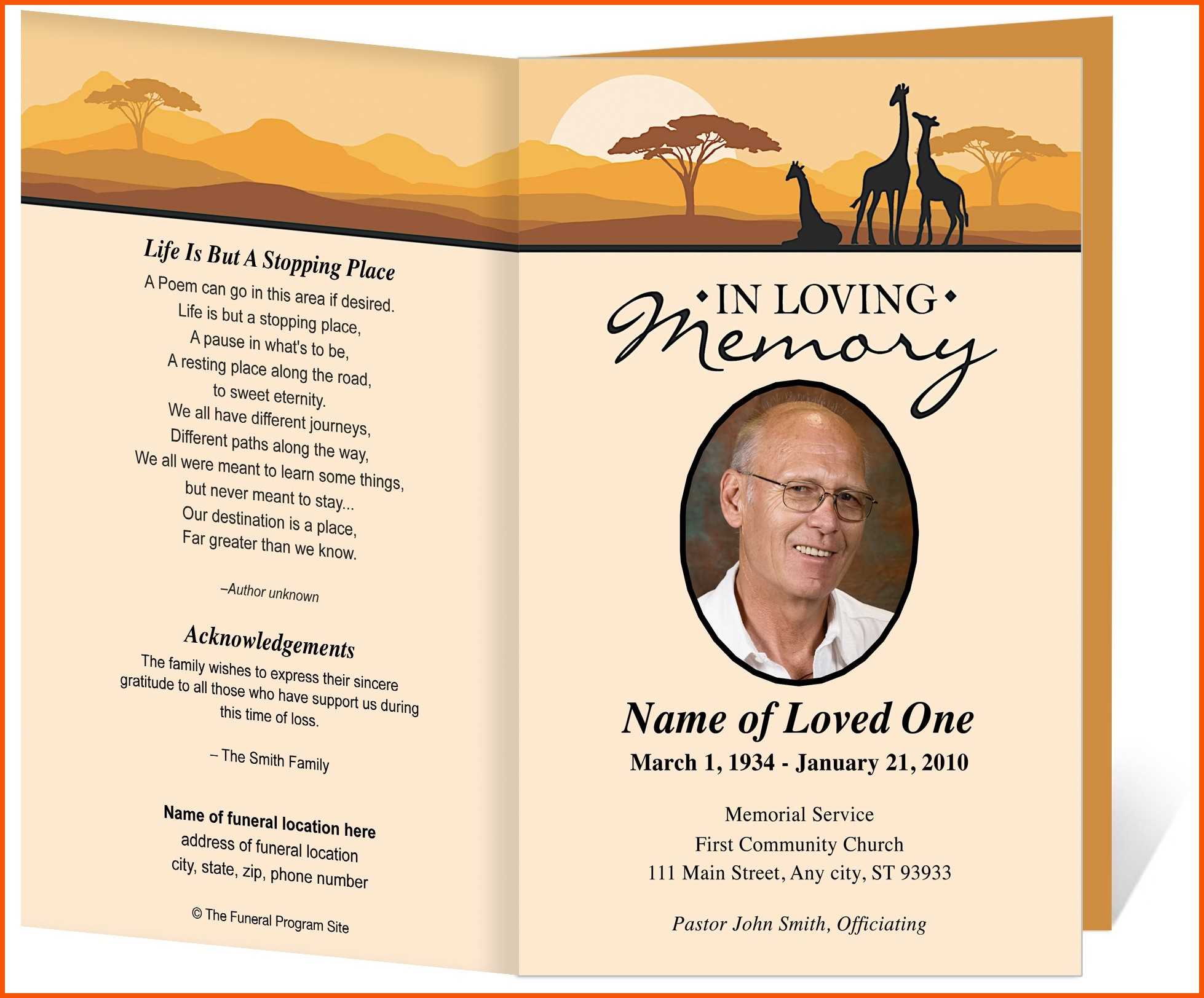 Death Anniversary Cards Templates – Atlantaauctionco Regarding Death Anniversary Cards Templates