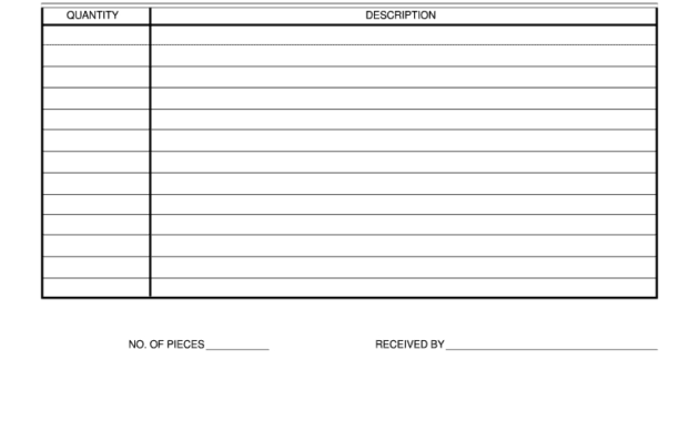 Delivery Forms - Fill Online, Printable, Fillable, Blank intended for Proof Of Delivery Template Word