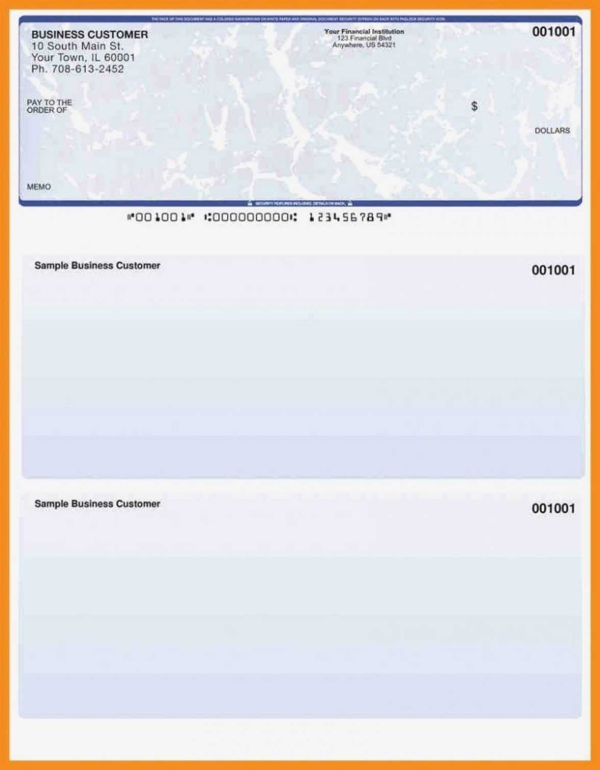 Deluxe Check Print Template Checks Blank Word You Free Pertaining To Blank Business Check Template