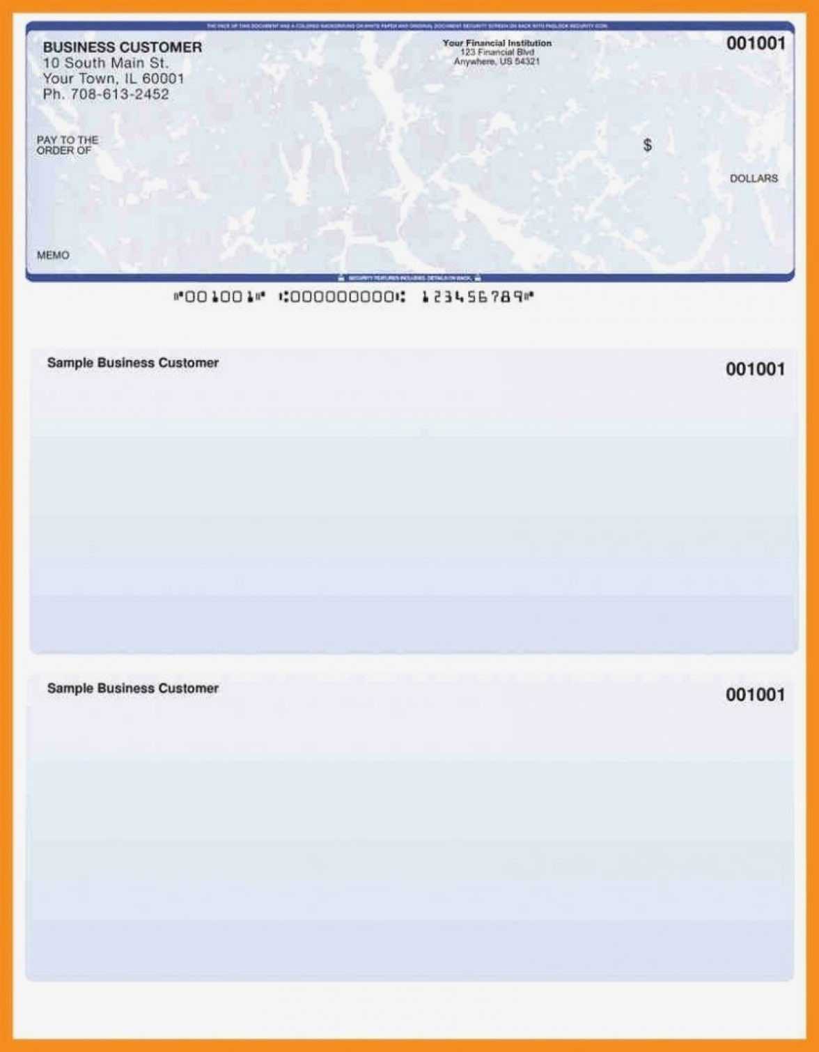 Deluxe Check Print Template Checks Blank Word You Free Pertaining To Blank Business Check Template