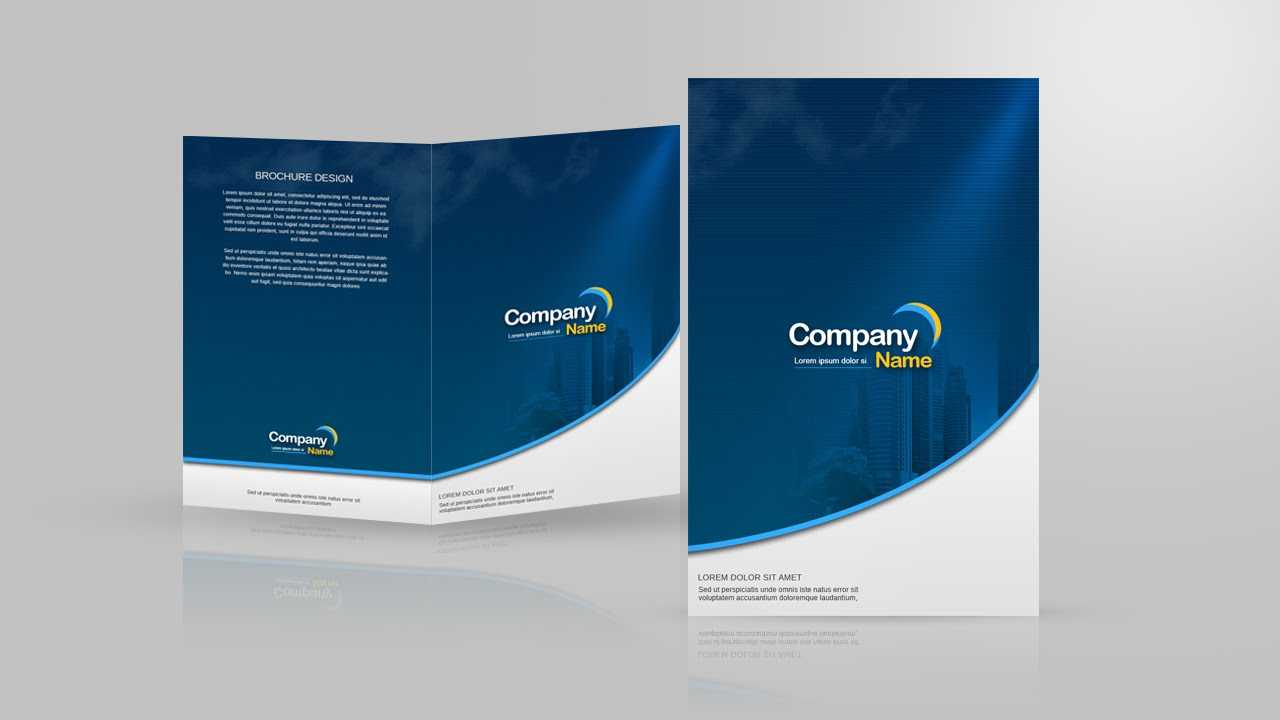 Design A Two Fold Brochure In Photoshop Regarding 2 Fold Brochure Template Psd