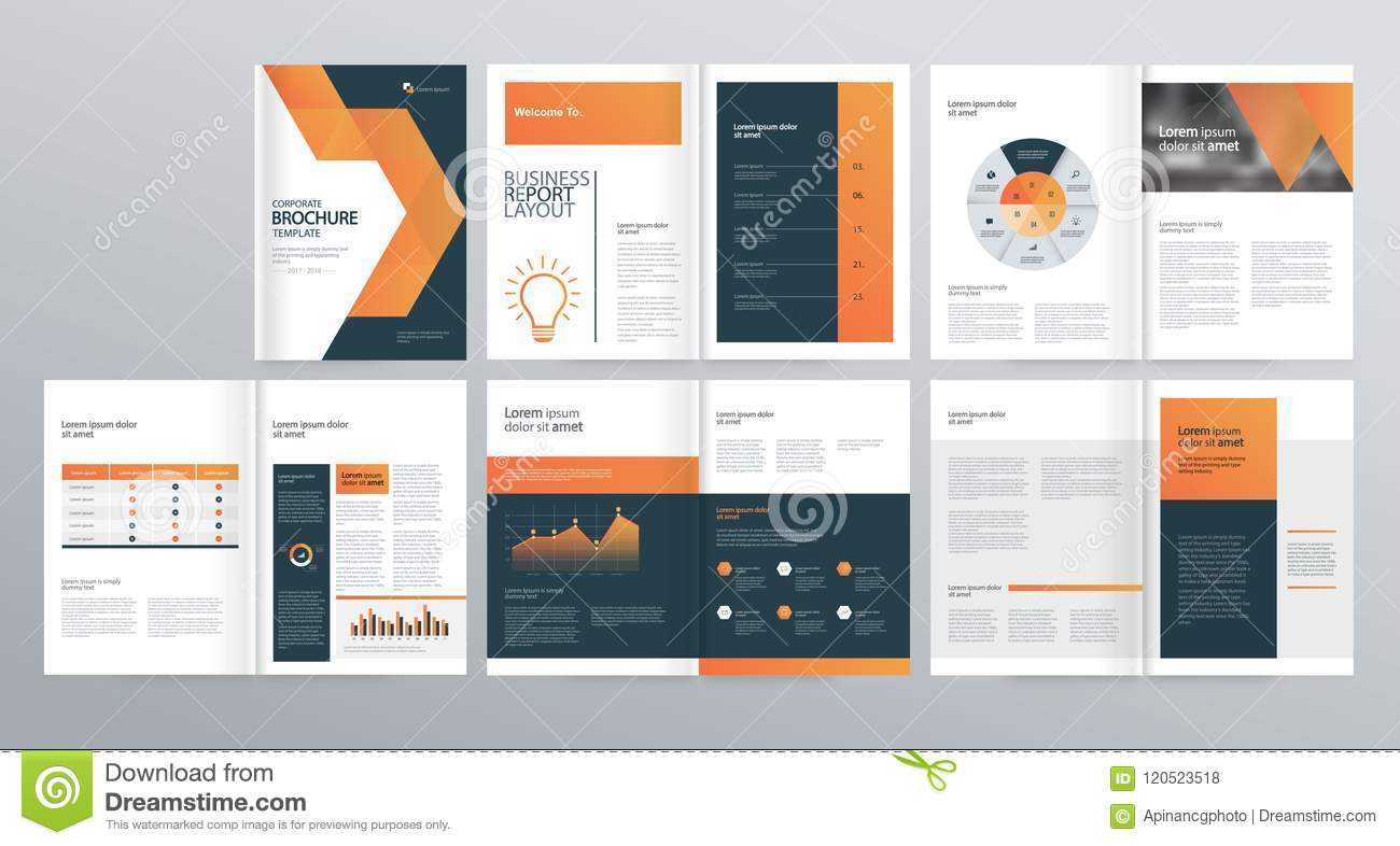 Design Layout Template For Company Profile ,annual Report Intended For Welcome Brochure Template