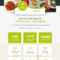 Diet And Nutrition Powerpoint Template Designs | Diet In Nutrition Brochure Template