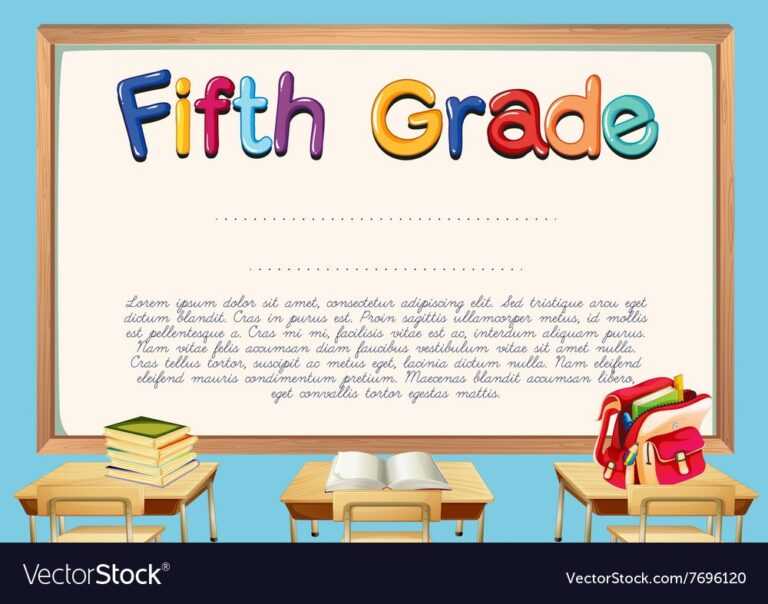 5Th Grade Graduation Certificate Template – Xfanzexpo.com