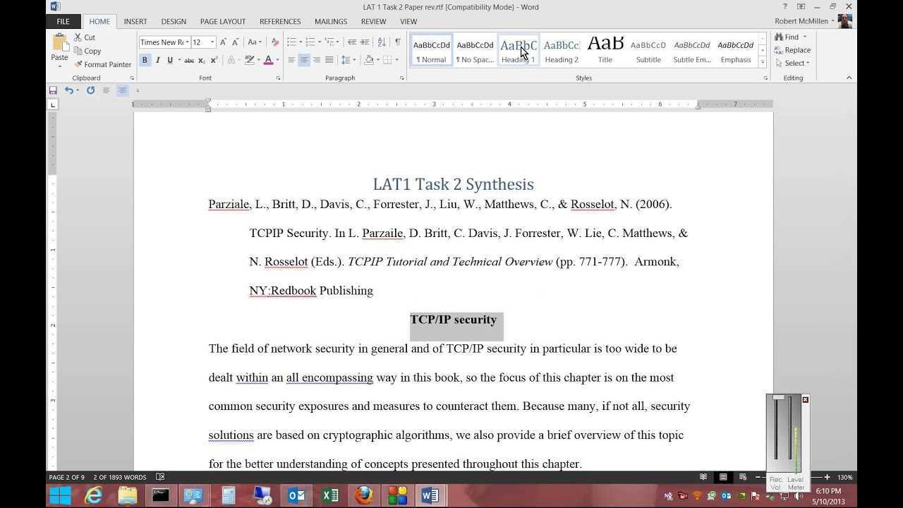 Dissertation Template Word How To Create An Automatic Table With Ms Word Thesis Template