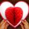 Diy 3D Heart ❤️ Pop Up Card | Valentine Pop Up Card With Regard To Heart Pop Up Card Template Free