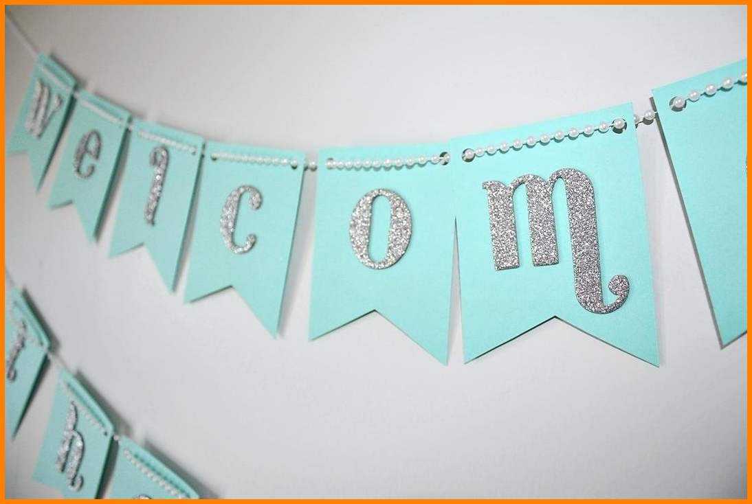 Diy Baby Shower Banner Architecture Excellent Idea Intended For Diy Baby Shower Banner Template