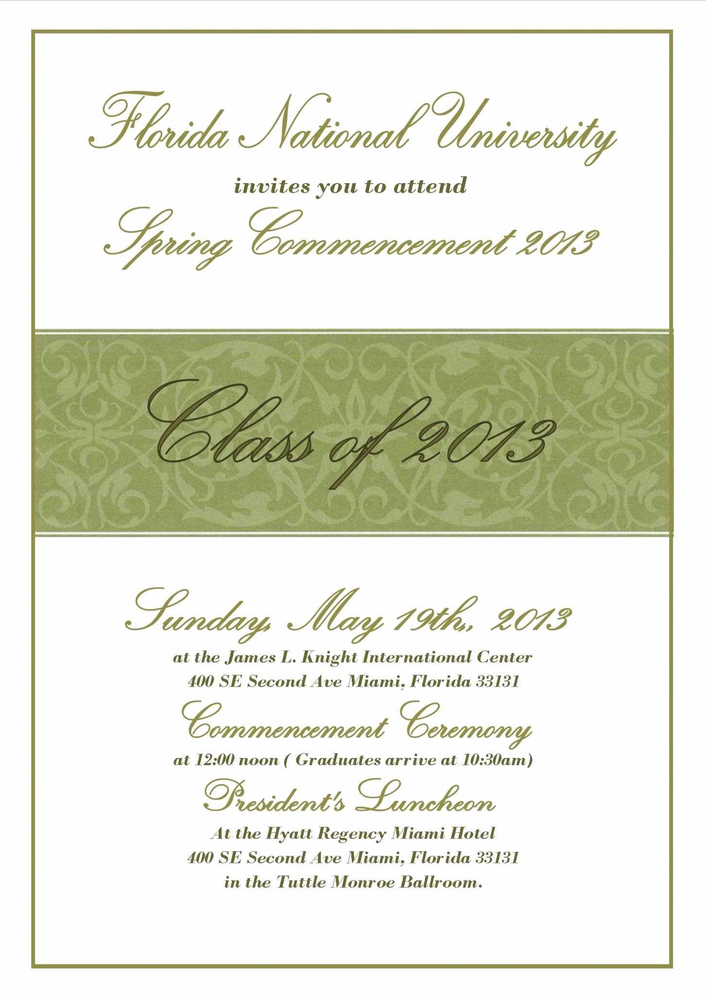 Diy Wedding Announcements 024 Graduation Invitation Pertaining To Graduation Invitation Templates Microsoft Word