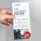 Dl Rack Card Size Free Dl Rack Card Template Mockup Psd For Inside Dl Card Template