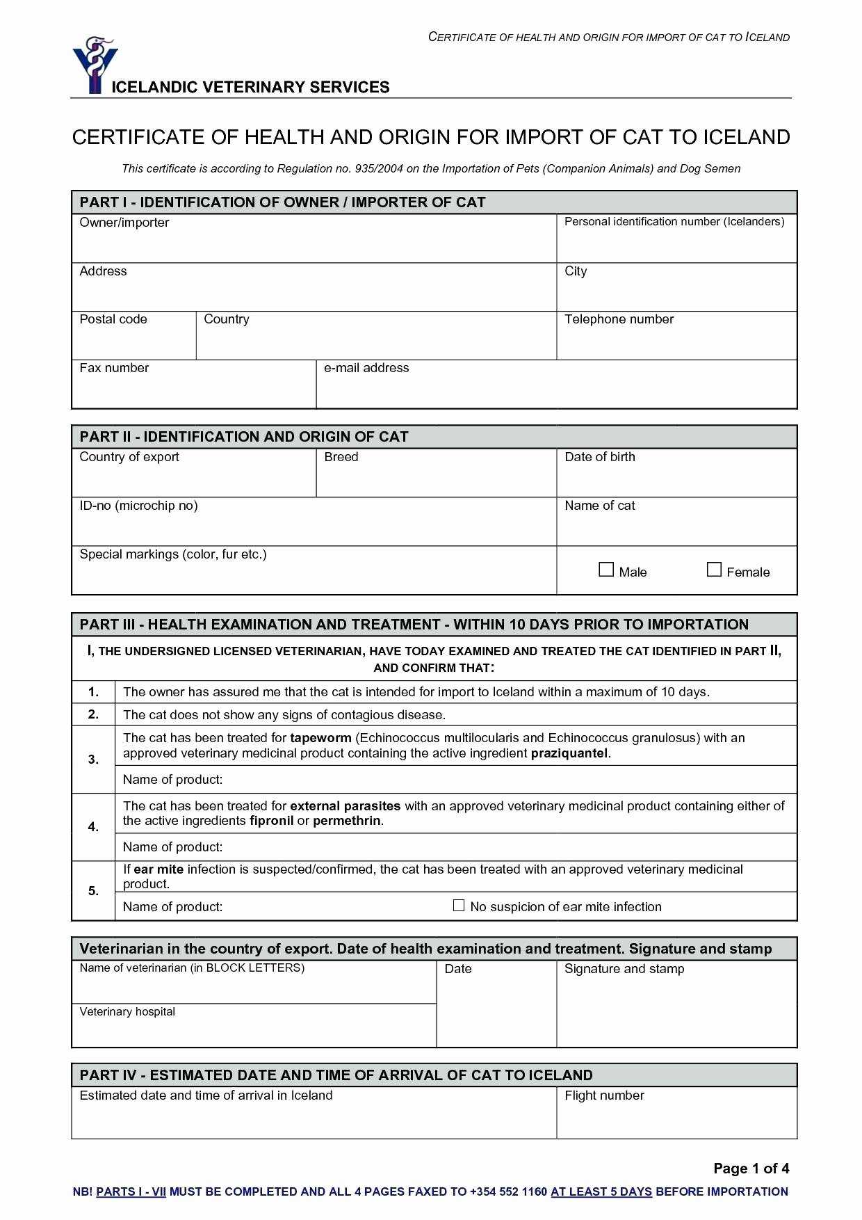 Dog Vaccination Certificate Template – Atlantaauctionco Pertaining To Certificate Of Vaccination Template