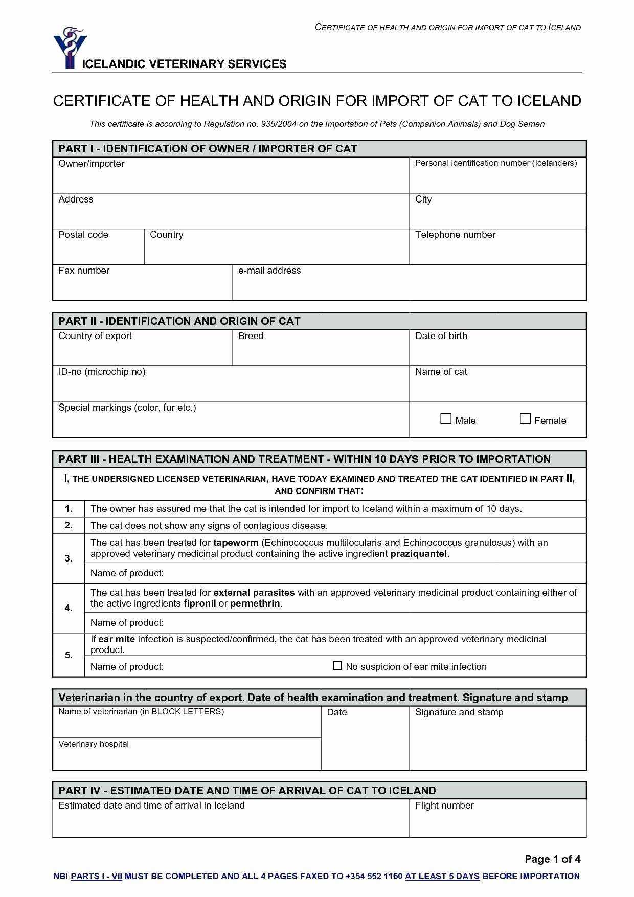 Dog Vaccination Certificate Template – Atlantaauctionco Pertaining To Certificate Of Vaccination Template