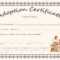 Doll Adoption Certificate Template inside Blank Adoption Certificate Template