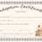 Doll Adoption Certificate Template Inside Blank Adoption Certificate Template