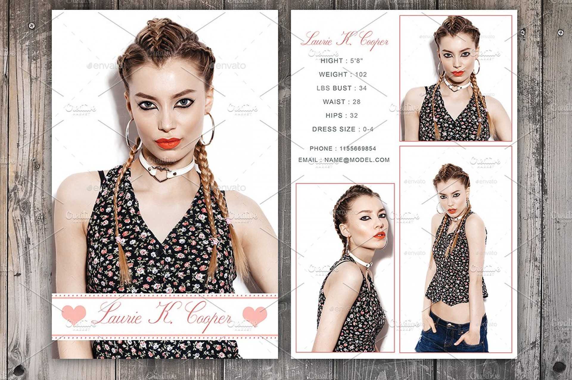 Download Comp Card Template – Atlantaauctionco With Regard To Free Model Comp Card Template